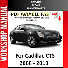 CADILLAC CTS 2008 2009 2010 2011 2012 2013 SERVICE REPAIR WORKSHOP MANUAL