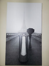 Fine Art 19"x 33"x 1" Canvas Wrap Photograph "Black Umbrella".