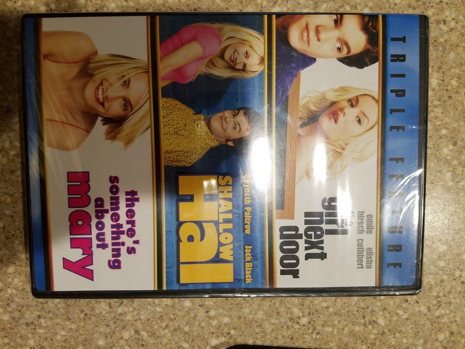 The Girl Next Door/Shallow Hal/There's Something About Mary (DVD, 2002)MfgSealed - Image 1 of 1
