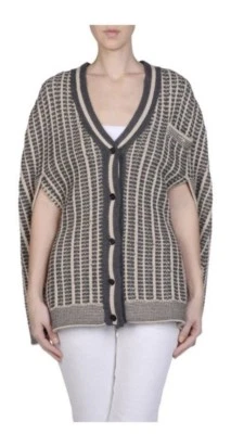 Jil Sander Nueva Capa Gris Acero Alpaca y Lana $1,160.00 (Talla: Grande) Foto 1 de 4