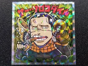 Pegatinas Bikkuriman One Piece Man Supernova Edition No.12 Sir Crocodile - Imagen 1 de 2