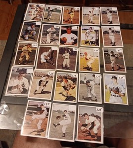 1979 TCMA Baseball History Series The 1950's Lot Of 23