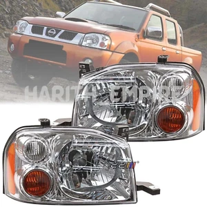 New Head Light Lamp Headlight FIT Nissan D22 Brute Frontier Navara Pickup 1Pairs - Picture 1 of 15