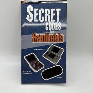 Libro de juegos Secret Codes for Handhelds 2006 Bradygames DS PSP GB Advance - Imagen 1 de 8