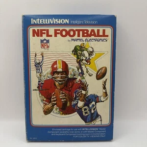 NFL FOOTBALL game complete w/ Manual Overlays, & Playbook for INTELLIVISION - Picture 1 of 3