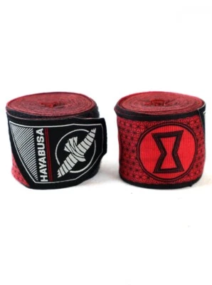 Hayabusa Marvel Hero Elits Boxing Hand Wraps Black Widow Avengers New - Image 1 of 2