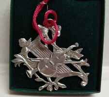 Seagull Pewter Violin Christmas Ornament