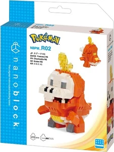 New Kawada Nano Block NBPM_R02 Pokemon Hogta RS 410pcs From Japan - Picture 1 of 6