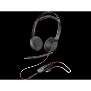 Plantronics Poly Blackwire 5220 Black On The Ear Headsets - Picture 1 of 3