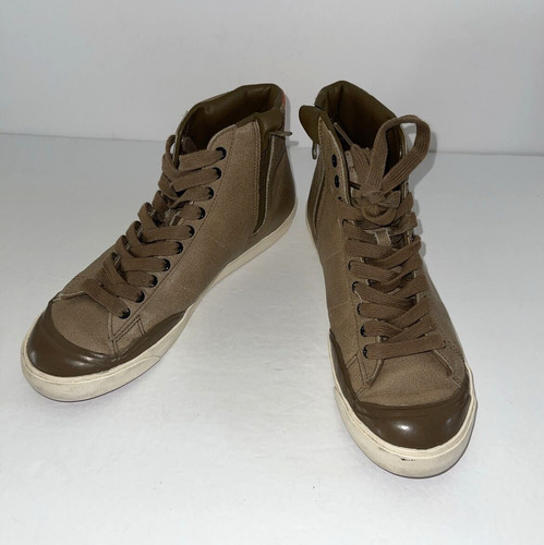 Nike Blazer Mid Scarpe da Ginnastica in Pelle Marrone (488162 274) Uomo Taglia 7 5 Zip Laterale