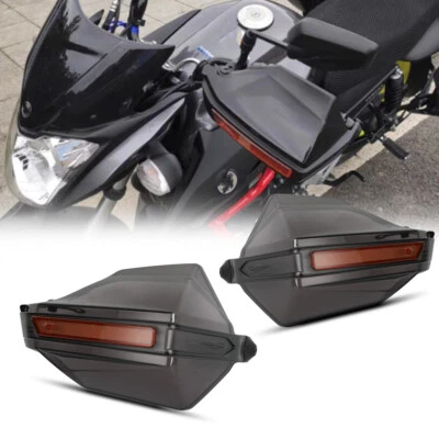 Protector de manos con lente de humo para motocicleta KAWASAKI NINJA 500 1000 500R 250R Foto 1 de 4