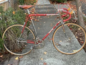 Vintage 1950's OLMO PROFESSIONAL Cromovalato 60cm Italian Race Bike Campagnolo - Picture 1 of 16