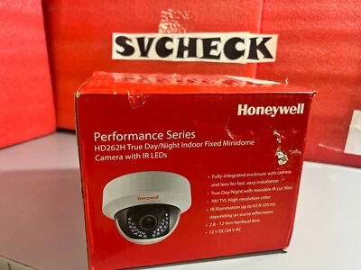 Honeywell HD262H Indoor Fixed Minidome Camera with IR LEDs - Image 1 of 4