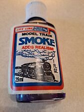 LifeLike: Train Smoke Fluid: 1 Ounce Plastic Squeeze Bottle: Vintage