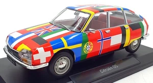 Norev 1/18 Scale Diecast 181667 - Citroen GS 1972 Drapeaux 2nd Version - Picture 1 of 5