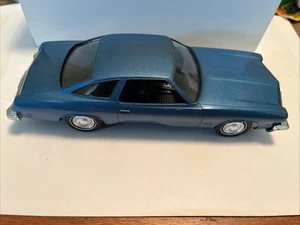 1974 Oldsmobile Cutlass Plastic Promo Model By Johan 1/25 Scale With Box Blue - Picture 1 of 16
