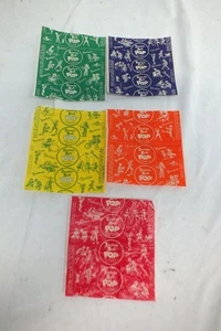 Vintage Tootsie Roll Pop Sucker Candy Wax Paper Wrapper Collection - All Colors - Picture 1 of 5