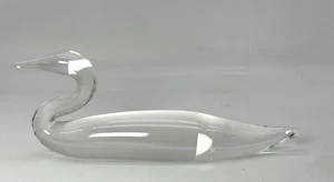 VINTAGE RARE STEUBEN GLASS SHOREBIRD BY JAMES HOUSTON 8303 SCULPTURE - Picture 1 of 8