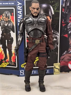 SIDESHOW EX. G.I. Joe Cobra Major Bludd 1/6 Mercenario Exclusivo #1019 Foto 1 de 4