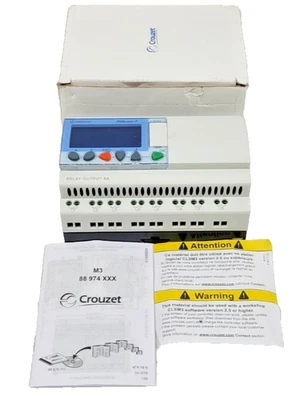 Crouzet PLC CD20 Millenium 3 Compact Range Logic Controller 88974053 NEW - Image 1 of 4