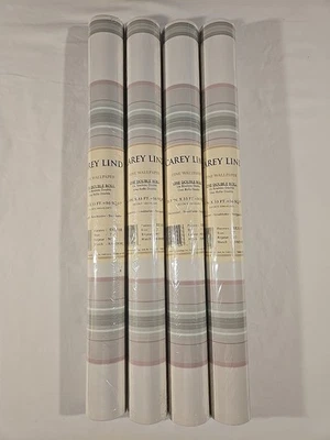 4 rollos de papel tapiz Carey Lind SX3118 56 cuadrados Diseño de interiores de decoración del hogar de moda Foto 1 de 4