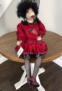 Katherine's Collection Wayne Kleski  BRANDIE ALEXANDRA COW Doll Rare Retired 25” - Picture 1 of 24