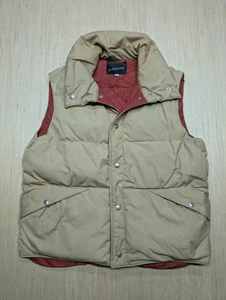 JCPenney Giubbotto Uomo L Puffer Tan Trapuntato Snap Frontale Isolato Esterno Vintage... - Foto 1 di 7