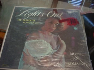 IKE CARPENTER lights out, nm mono lp on SCORE, 1957 deep groove - Picture 1 of 2