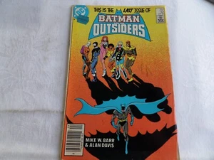 BATMAN AND THE OUTSIDERS #32 Vintage 1985 LAST ISSUE     DC COMICS - Bild 1 von 2