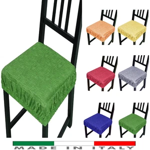 2 Cuscini Sedie Cucina Con Elastico Coprisedia Imbottito Sfoderabile 40x40 - Imagen 1 de 9