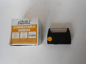 3 Quill 7-11275 Black Ribbons for Olivetti Praxis 30 35 39 40 41 45D ET90 NOS - Picture 1 of 3
