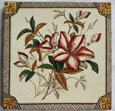 English Floral Tile.