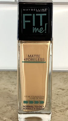 NEW MAYBELLINE FIT ME Matte + Poreless Foundation #310 SUN BEIGE-Normal to Oily - Image 1 of 2