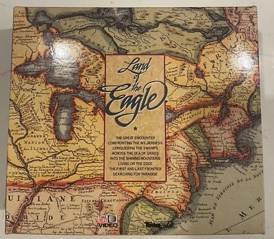 Land of the Eagle VHS BOX SET - 8 tapes (1 sealed) - Time Life Video - Image 1 of 3