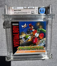 Mario Clash (Virtual Boy VB) Japanese, New VGA WATA 8.5