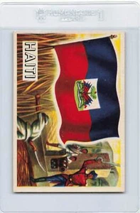 1956 Topps Flags of the World #16 Haiti NM *DA-D2518 - Bild 1 von 2