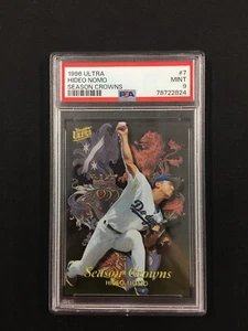 1996 Fleer Ultra #7 Hideo Nomo Season Crowns Acetate Los Angeles Dodgers - Picture 1 of 2