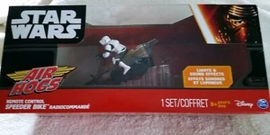 Star Wars ~ Air Hogs Full Function Remote Control Speeder Bike ~ Spin Master. - Picture 1 of 6