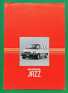 1984 HONDA JAZZ Sales Brochure UK Market - Picture 1 of 4