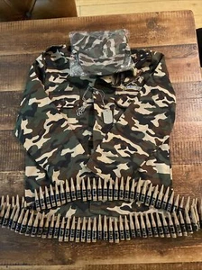 Camouflage Kids Fancy Dress 12-14 Years - Picture 1 of 3