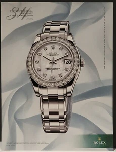 Rolex Uhr Print Ad Oyster Perpetual Datejust Chronometer der Superlative 2010 - Bild 1 von 1