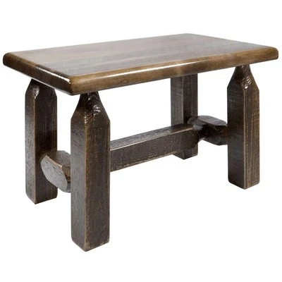 Montana Woodworks Mwhcfsbsl Ottoman-homestead Collection-stained and Lacquered Foto 1 de 3