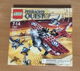 LEGO Pharaoh's Quest Flying Mummy Attack Set 7307 Box AND Instructions ONLY