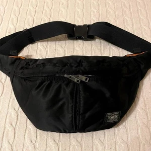 Porter Tanker Waist Bag Body Unisex Black - Picture 1 of 6