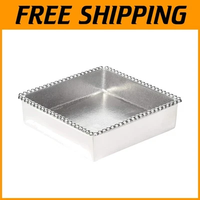 Organizador de guardanapo de alumínio de luxo - Design clássico - Imagem 1 de 3