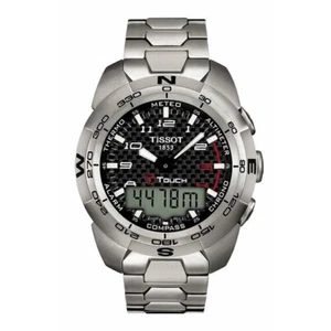 Tissot T-Touch Expert Satin Finish Titanium Analog/Digital Men's Watch - Picture 1 of 1