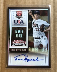 Tanner Houck 2015 Contenders USA National Auto RC #64 Playoff Ticket # 01/15 - Picture 1 of 8