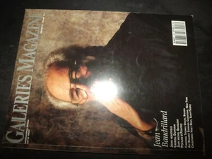 ** Revue Galeries Magazine n°53 Snow & Lehman / John Heartfield / Baudrillard  - Picture 1 of 1