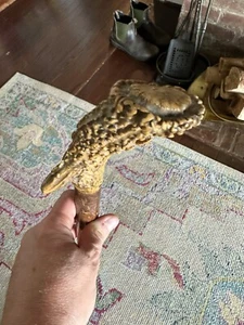 Large Vintage Antique Circa 1912 Antler Stag Handle Cane - Picture 1 of 5