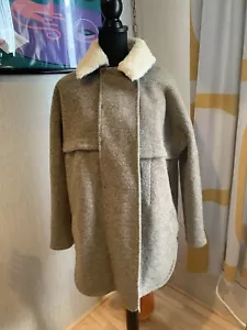 Opening Ceremony Women's Wool Oversized Coat Size 2 - Picture 1 of 13